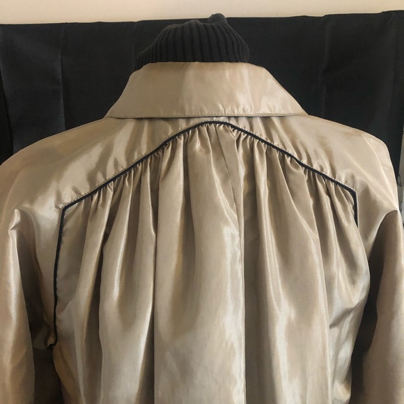 Valentino rain trench coat size 4 circa 1985 - Picture 8 of 15